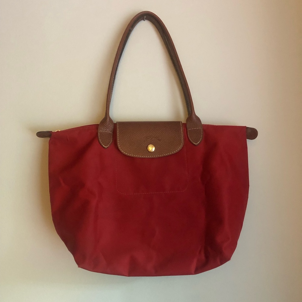 LONGCHAMP small red tote